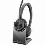 POLY VOYAGER 4320 USB-C HEADSE T BT700 DONGLE CHARGING STAN D