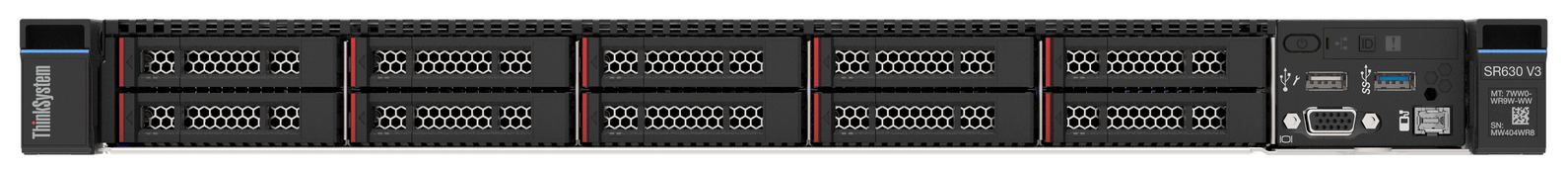 Lenovo 7D73A01RAU ThinkSystem SR630 V3 Xeon Rack Server