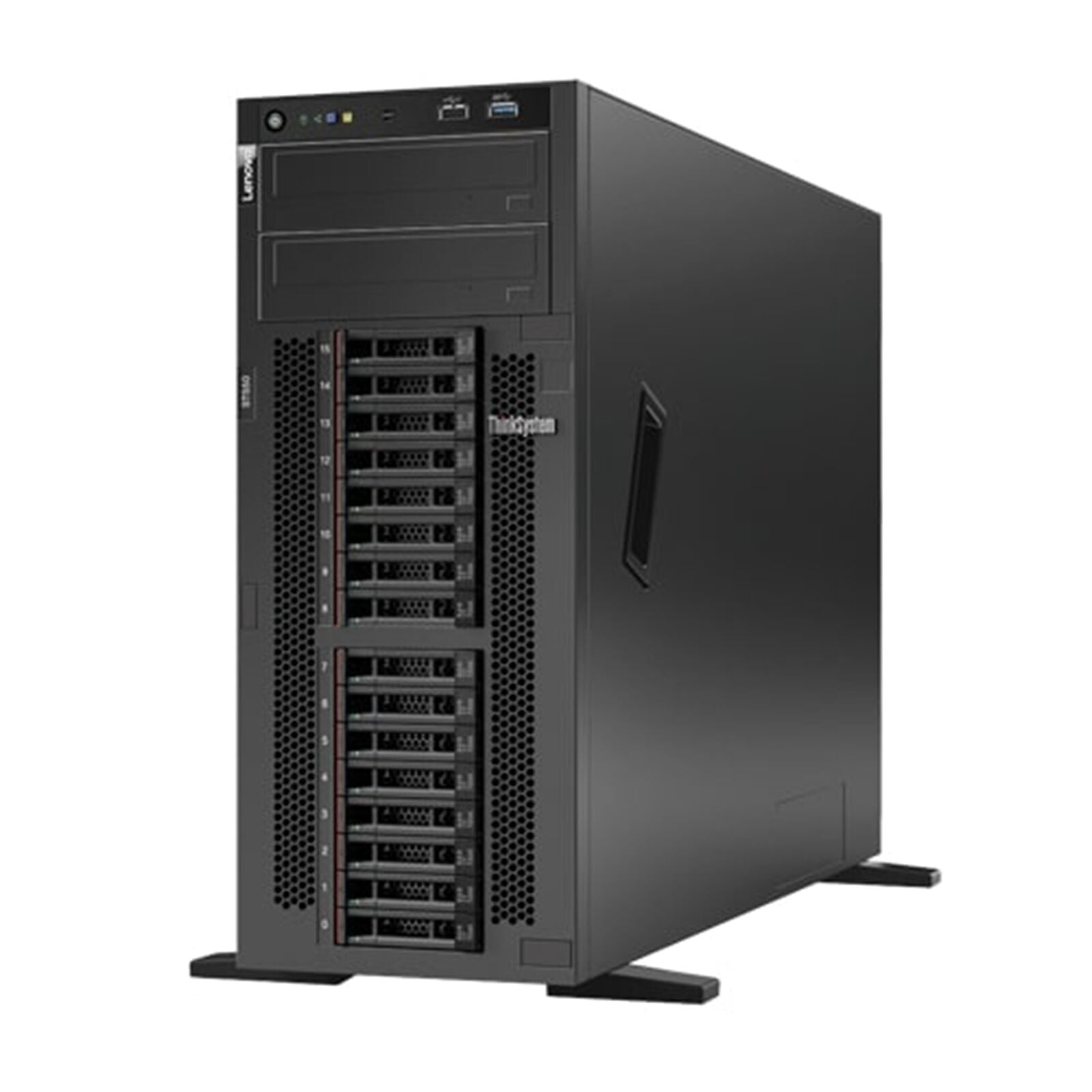 LENOVO ThinkSystem ST550 SFF Xeon Silver 4210 10C 2.2GHz 85W 32GB 2Rx4 RAID 9350-8i 2GB Flash PCIe 12Gb Adapter 750W Server