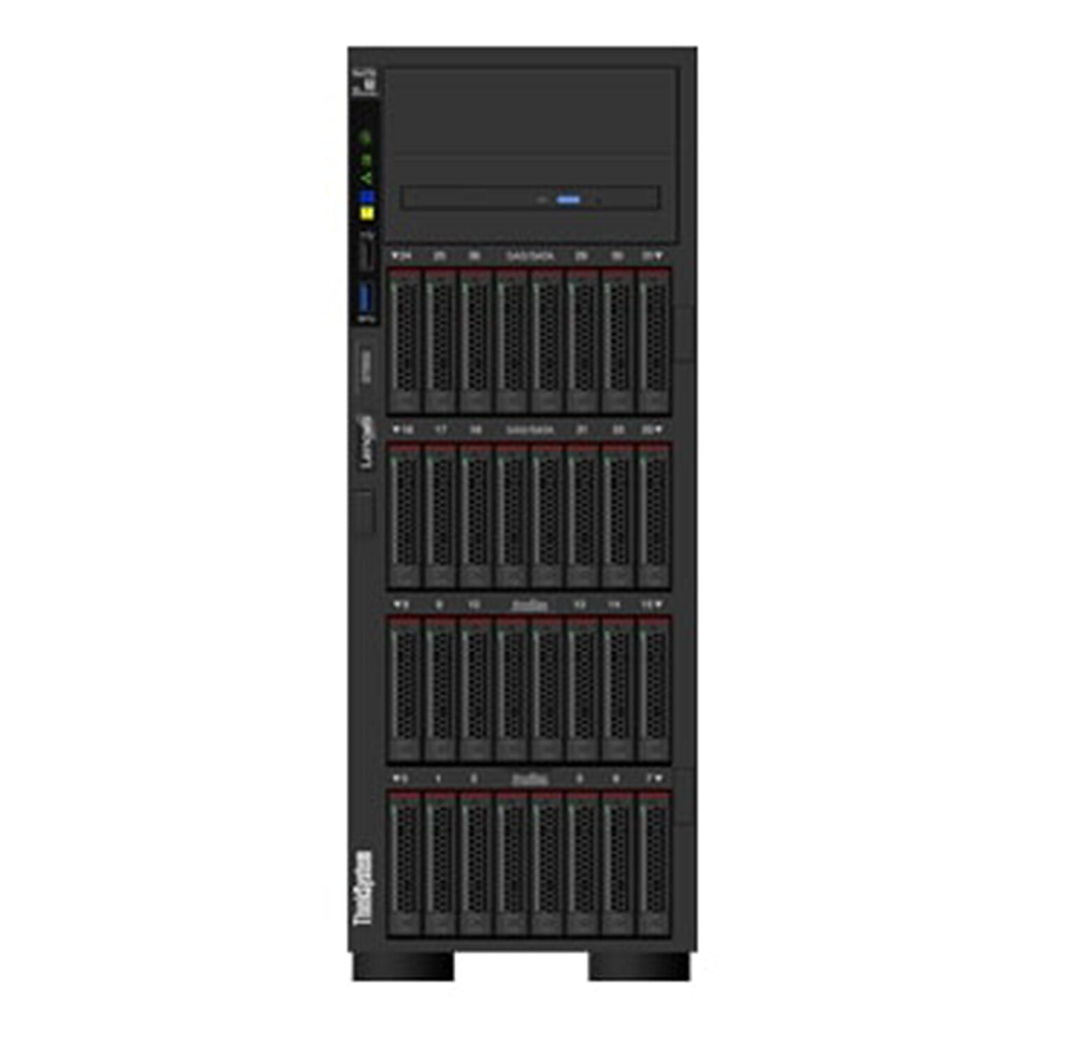 LENOVO ThinkSystem ST650 V2 Xeon Silver 4314 16C 2.4GHz 135W 32GB 2Rx8 SW RD 750W Server