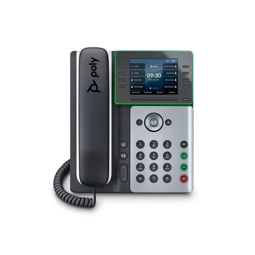 POLY EDGE E320 IP PHONE AND PO E-ENABLED