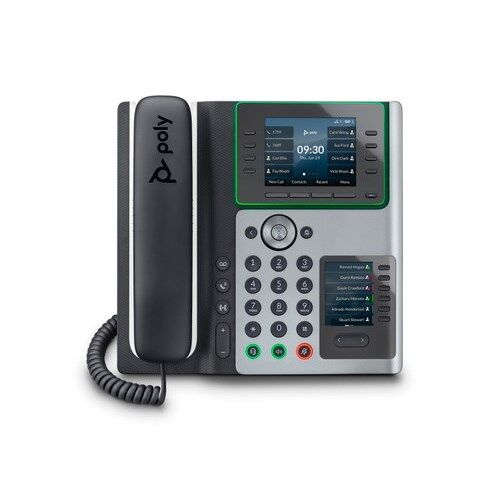 POLY EDGE E350 IP PHONE AND PO E-ENABLED