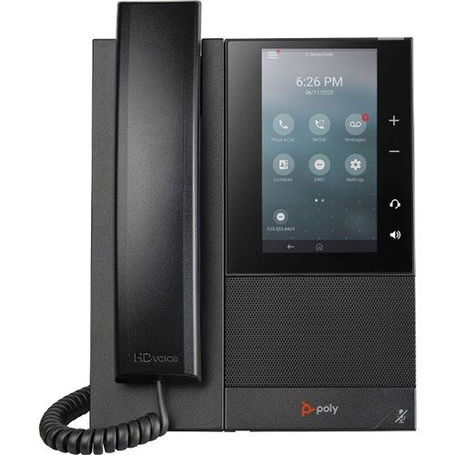 POLY CCX 505 BUSINESS MEDIA PH ONE WITH OPEN SIP AND POE-ENAB LED