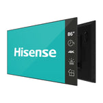 Hisense 86GM50D 86" UHD Digital Signage 500 Nits | Professional Android 11 Commercial Display 
