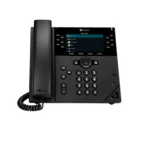 POLY VVX 450 12-LINE IP PHONE AND POE-ENABLED WW
