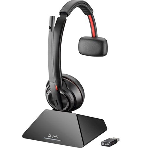 POLY SAVI 8210 OFFICE DECT 188 0-1900 MHZ SINGLE EAR HEADSET AUST