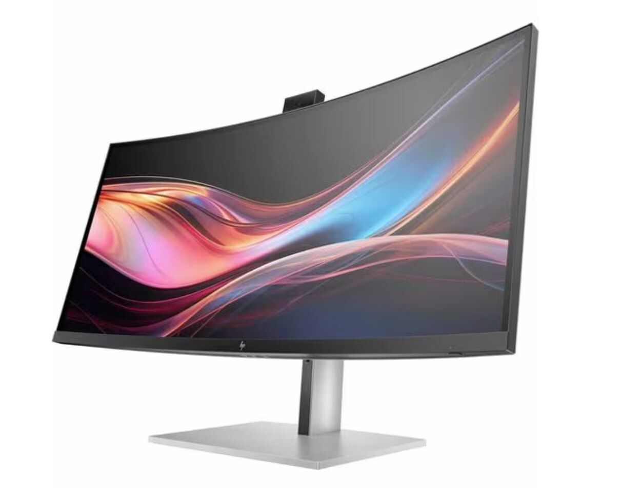 HP 34" WQHD Curved Conferencing Monitor 8K157UT