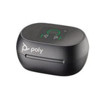 POLY VOYAGER FREE 60 UC BLACK TOUCHSCREEN CHARGE CASE FOR B T700 USB-C ADAPTER
