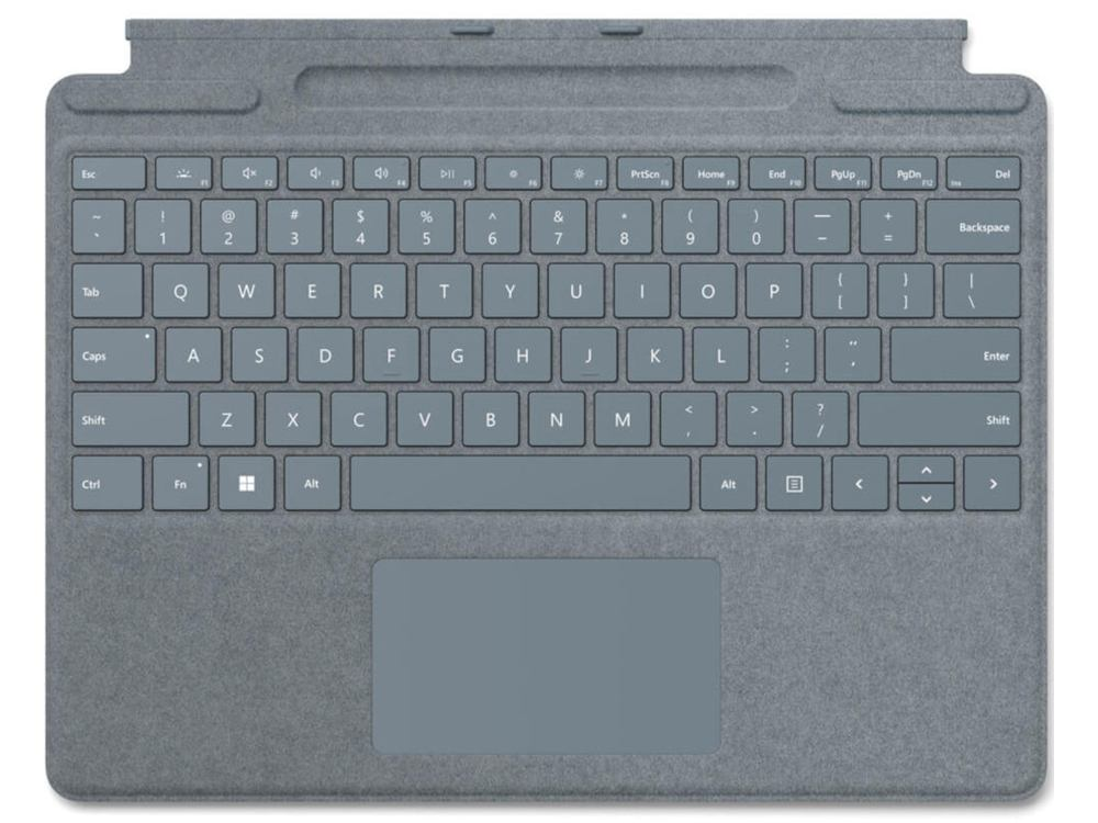 Surface Pro 8/X Signature Keyboard (type cover) Ice Blue No Pen