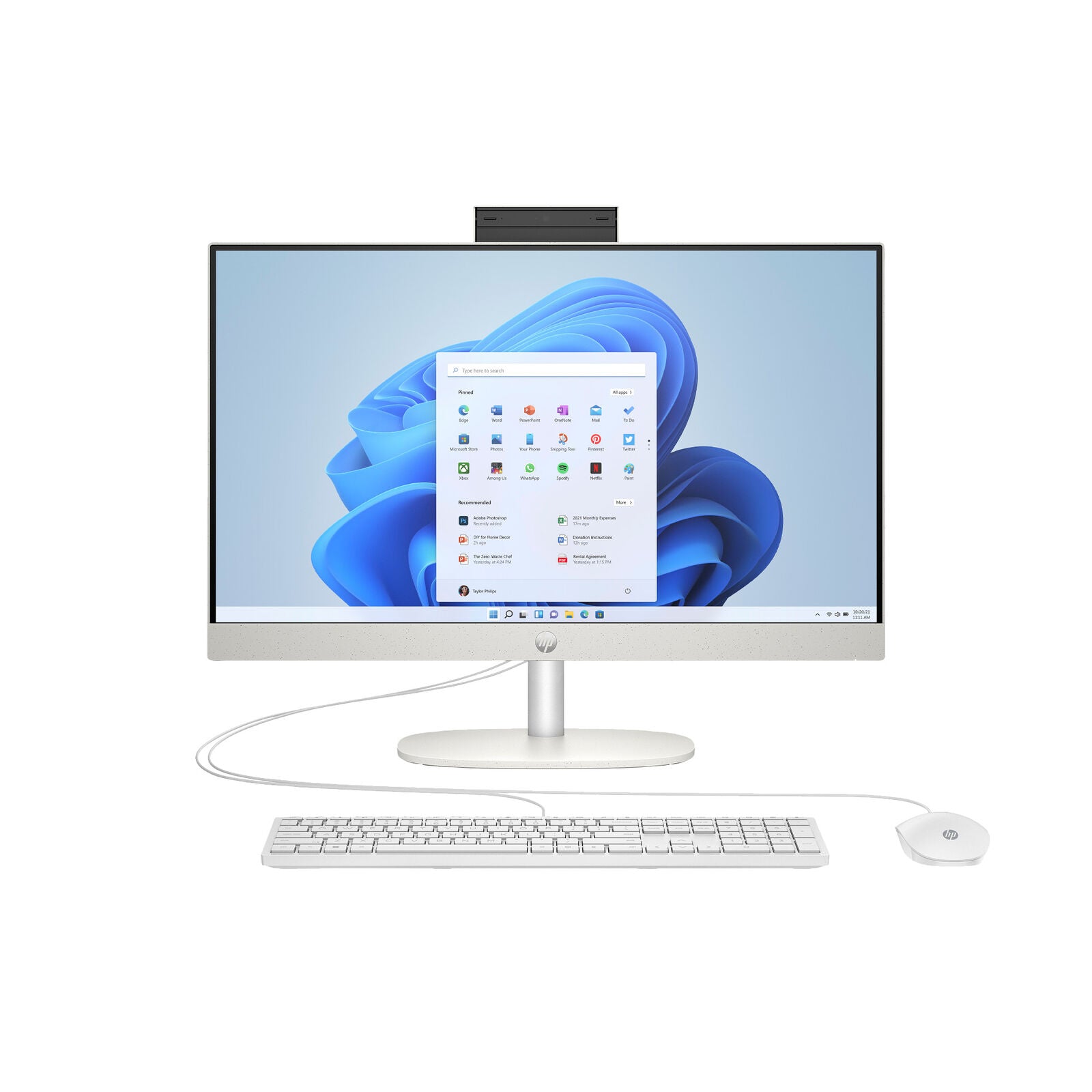 HP AIO 24-cr1000a PC | A0EF3PA | Intel Ultra 5 AI Desktop | 23.8" FHD IPS | W11H