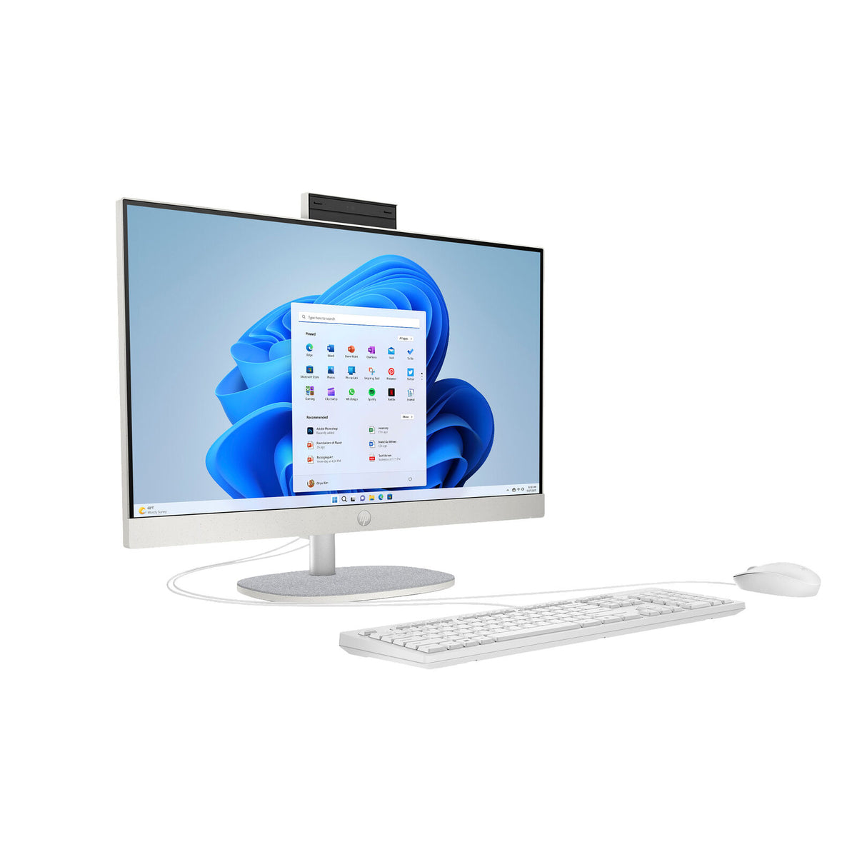 HP AIO 24-cr0003a PC | A9BW7PA |  23.8” FHD Ryzen 3, 8GB, 512GB, W11H