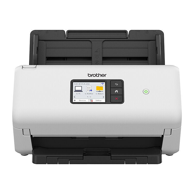 Brother ADS-3350W Wireless Desktop Document Scanner | High-Speed Duplex Scanner