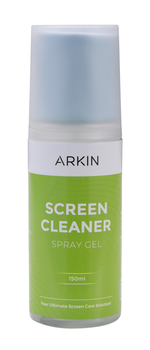 Arkin Screen Cleaning Kit 150ml Inc Microfibre Cloth Alcohol & Ammonia Free