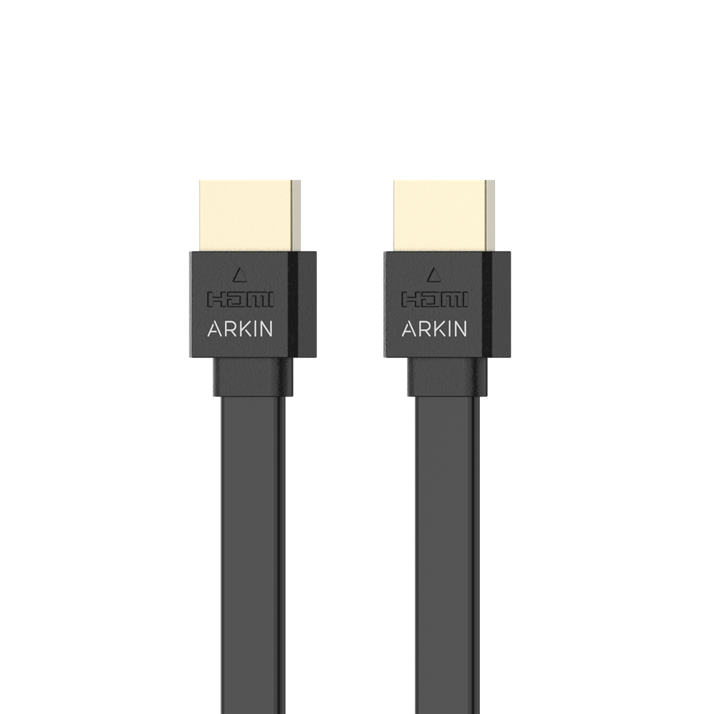 Arkin 4k 18gbps Hdmi 2 0 Flat Cable With Ethernet 1m