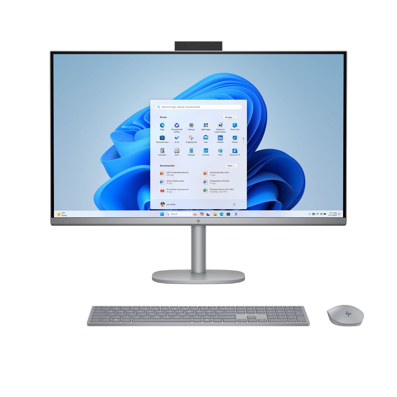 HP OmniStudio X 32-c0000a AlO Desktop PC | B0PN0PA | 31.5” 4K UHD | Intel U7 | RTX 4050 | W11H
