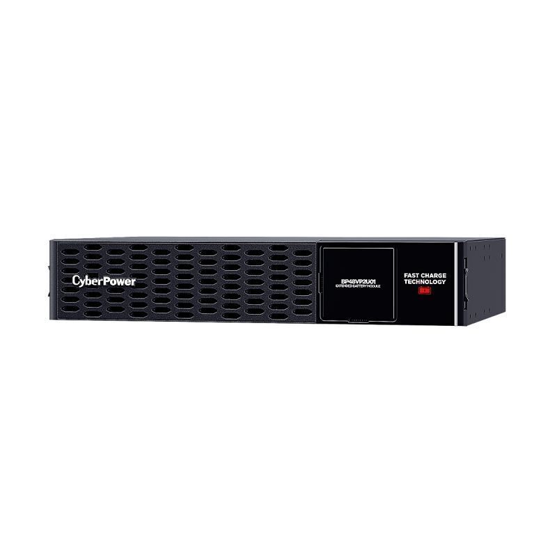 CyberPower BP48VP2U01 48VDC 60A Battery Pack | Rack/Tower Convertible EBM with Built-In Charger