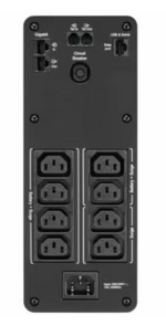 APC Back-UPS Pro, Back-UPS Pro, 1200VA/720W, Tower, 230V, 8x IEC C13 outlets, Sine Wave, AVR, USB Type A + C ports, LCD, User Replaceable Battery