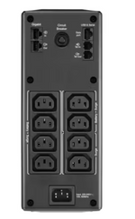 APC Back-UPS Pro, Back-UPS Pro, 1300VA/780W, Tower, 230V, 8x IEC C13 outlets, AVR, LCD, User Replaceable Battery