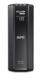 APC Back-UPS Pro, Back-UPS Pro, 1500VA/865W, Tower, 230V, 10x IEC C13 outlets, AVR, LCD, User Replaceable Battery