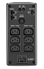 APC Back-UPS Pro, Back-UPS Pro, 650VA/390W, Tower, 230V, 6x IEC C13 outlets, AVR, LCD, User Replaceable Battery