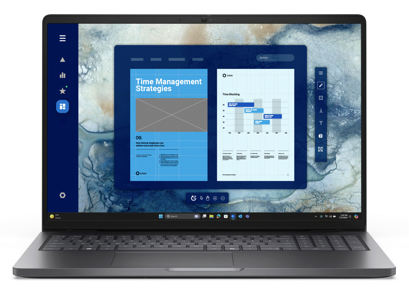 Dell Pro 16 PC16250 Laptop Ultra 7 255U, 16GB RAM, 512GB SSD, 16" FHD+, Wi11P
