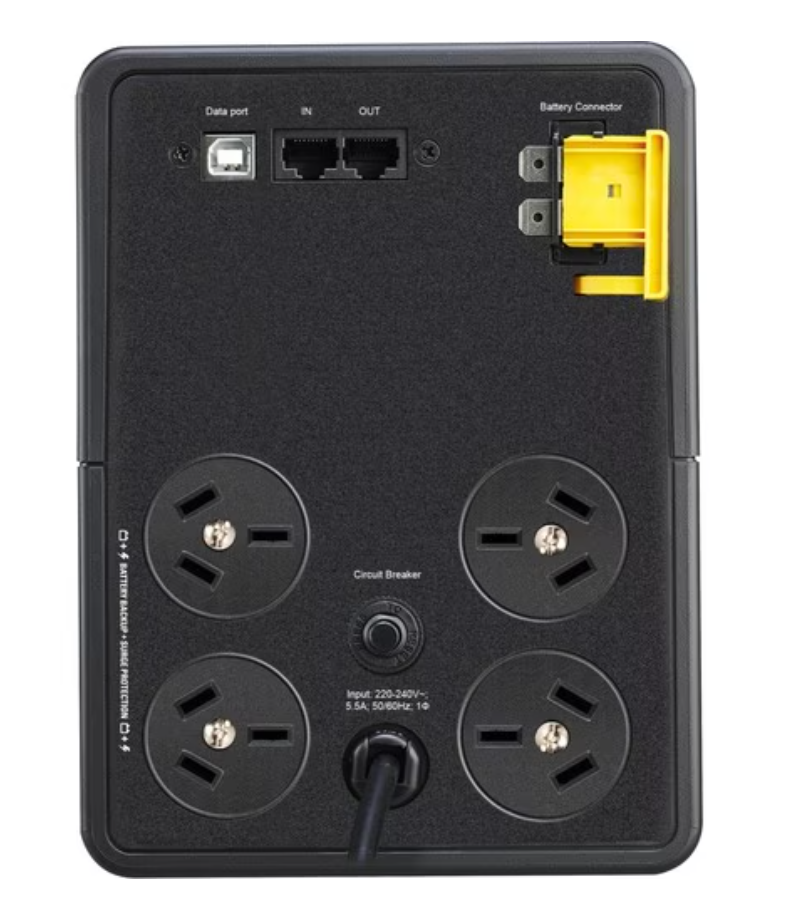 APC BACK-UPS 1200VA 230V AVR AUSTRALIAN SOCKETS