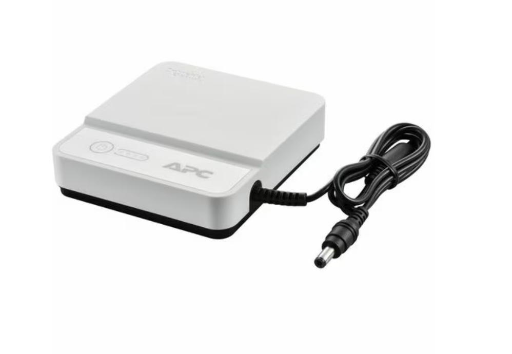 Back-UPS Connect 12V DC UPS w/ lithium-ion battery 27.75 Wh 4.1 A (max) 15 A fuse (fast acting fuse) +2 additional pair of DC tips (2.1mm and 1.7mm) I