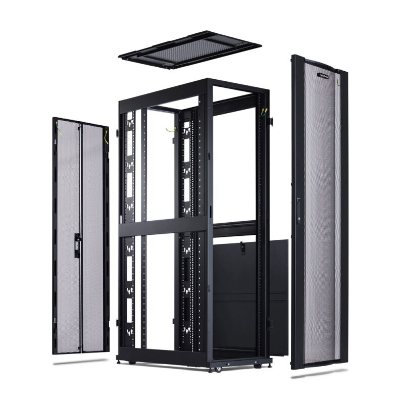 CyberPower CR42U11001 42U Server Rack Enclosure – Heavy-Duty 1365kg Load Capacity