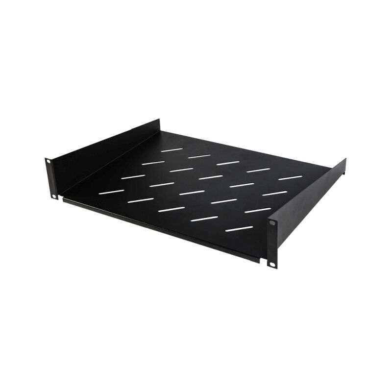 CyberPower CRA50001 Deep Cantilever Fixed Rack Shelf – Heavy-Duty 2U Ventilated Shelf for Server Racks