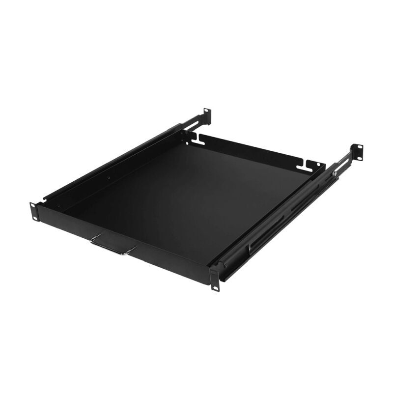 CyberPower CRA50004 Sliding Keyboard Rack Shelf – 1U Adjustable Depth 55–99cm | Heavy-Duty 20kg Capacity