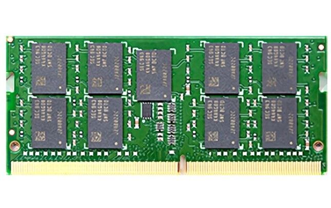 Synology 4GB DDR4 ECC Unbuffered SODIMM for DS1621+