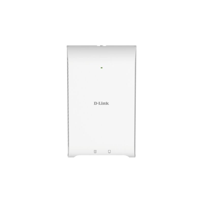 D-Link AC1200 Wave 2 Concurrent Dual-Band Wall-Plate PoE+ Access Point – High-Performance Compact Wi-Fi for Indoor Networks