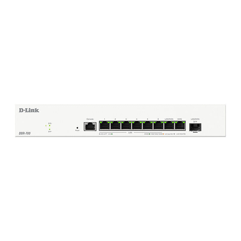 D-Link DBR-700 Multi-WAN 2.5G Smart Office VPN Router