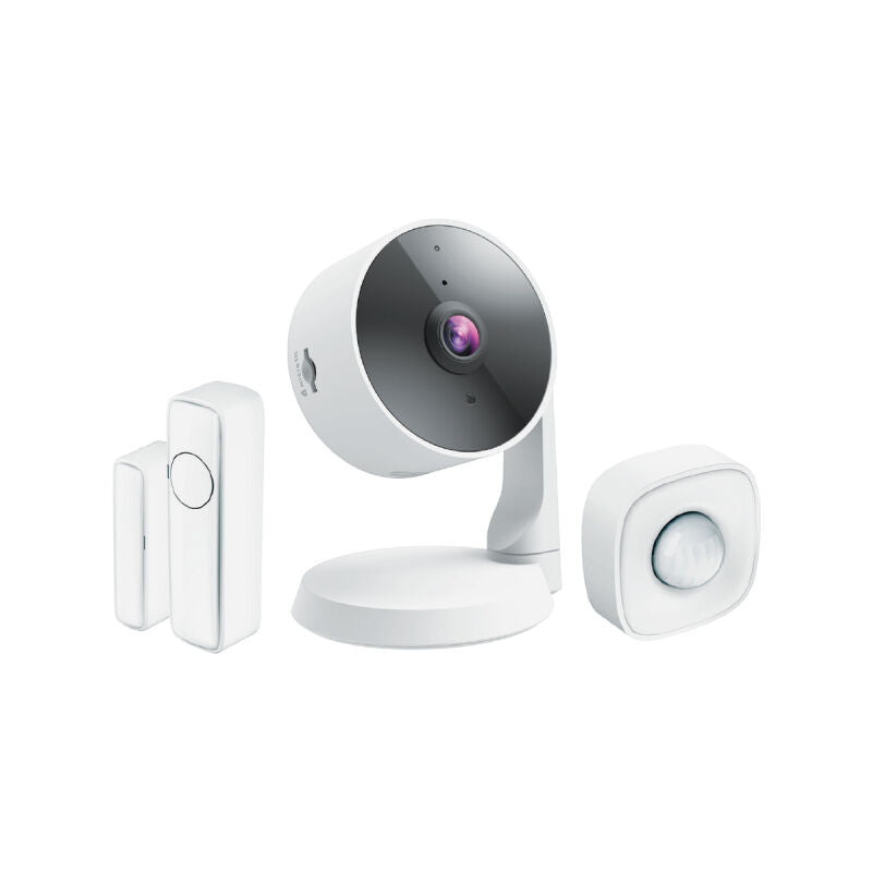 D-Link DCS-8331KT Smart DIY Security Bundle – Full HD Wi-Fi Camera with Motion & Door Sensors