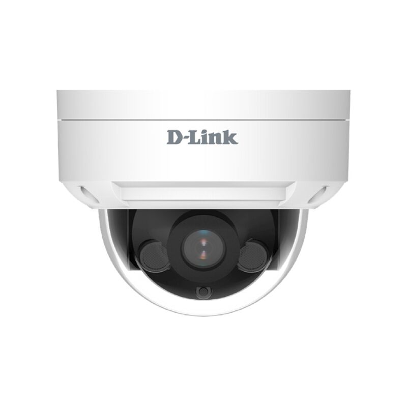 D-Link Vigilance 8MP 4K Outdoor Vandal-Proof Dome PoE Camera – Fixed Lens, AI Detection & IR Night Vision
