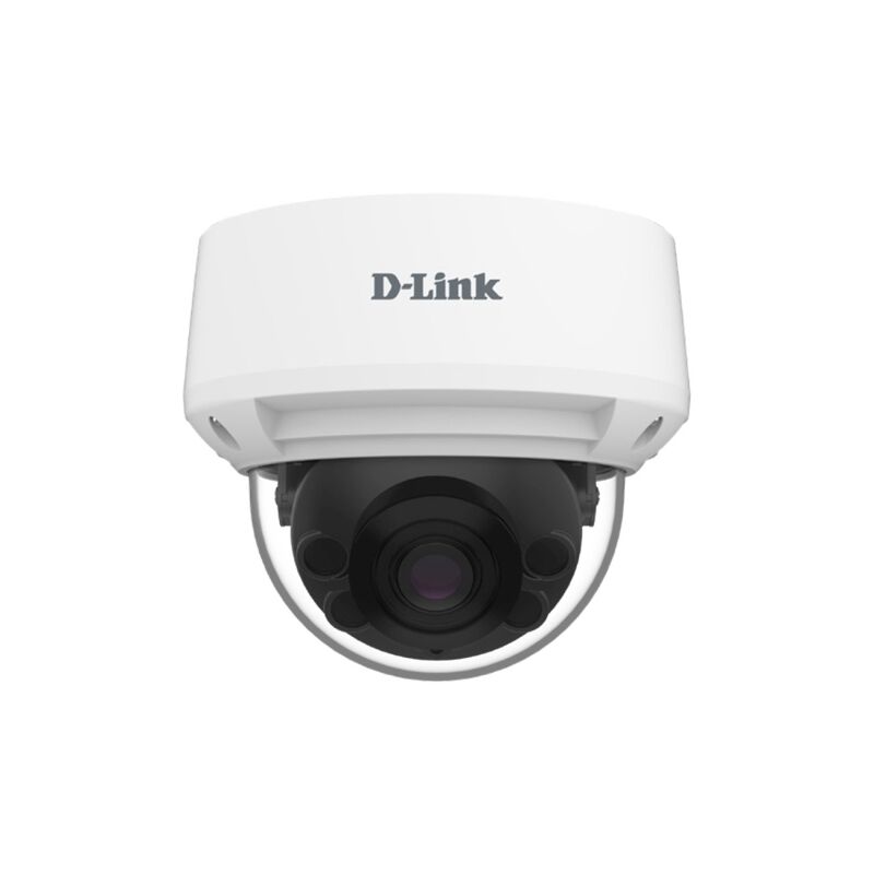 D-Link Vigilance 8MP 4K Outdoor Dome PoE Camera – Motorised Varifocal Lens, AI Analytics & Vandal-Proof Housing
