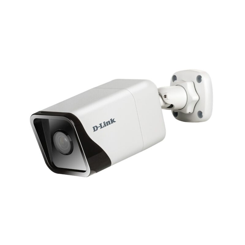 D-Link Vigilance 8MP 4K Outdoor Bullet PoE Camera – AI Detection, IR Night Vision, and IP67 Security
