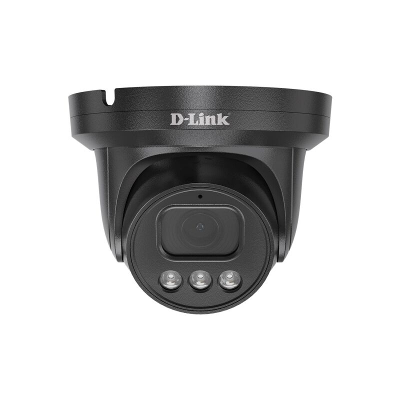 D-Link Vigilance 5MP Outdoor Turret PoE Camera (Black) – AI Night Vision Surveillance with Smart Detection