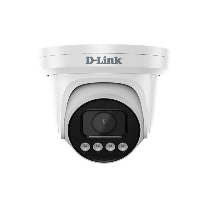 D-Link Vigilance 8MP 4K Outdoor Turret PoE Network Camera with Motorised Varifocal Lens – Night Vision & AI Security 