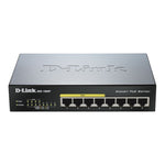 D-Link 8-Port Gigabit PoE+ Unmanaged Switch | Silent, Compact Networking for Home & Business