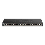 D-Link 16-Port Low Profile Gigabit Unmanaged Switch | Compact High-Speed Network Solution