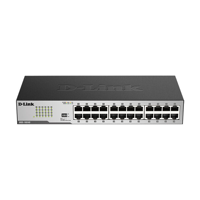 D-Link 24-Port Gigabit Unmanaged Switch | High-Performance Plug-and-Play Networking