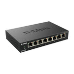 D-Link 8-Port Gigabit Desktop Switch | Fanless High-Speed Networking