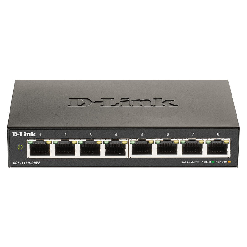 D-Link 8-Port Gigabit Smart Managed Switch – Advanced Layer 2 Networking for SMB