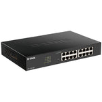 D-Link 16-Port Gigabit Smart Managed Switch – Silent Fanless Network Switch with VLAN, IGMP, QoS