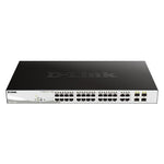 D-Link DGS-1210-28P 28-Port Gigabit Smart Managed PoE Switch with 193W Power Budget