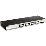 D-Link DGS-1210-28 28-Port Gigabit Smart Managed Switch with 4 Combo SFP | High-Performance Fanless Network Switch