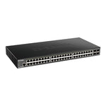 D-Link DGS-1250-52X 52-Port Gigabit Smart Managed Switch with 4x 10G SFP+ | Enterprise Performance & Advanced Management