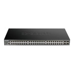 D-Link DGS-1250-52X 52-Port Gigabit Smart Managed Switch with 4x 10G SFP+ | Enterprise Performance & Advanced Management