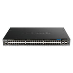 D-Link DGS-1520-52MP 52-Port Gigabit Smart Managed Stackable PoE+ Layer 3 Switch with 4 x 10G Uplinks | Enterprise Power & Performance